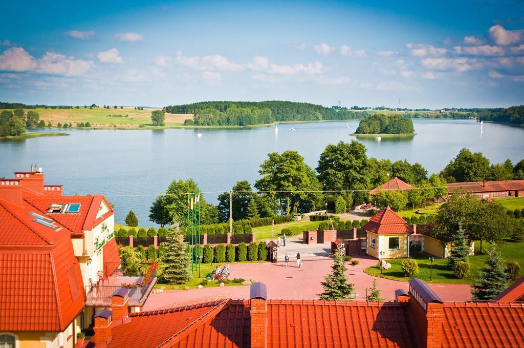 Hotel Mazurski Dworek Mikołajki Esterno foto